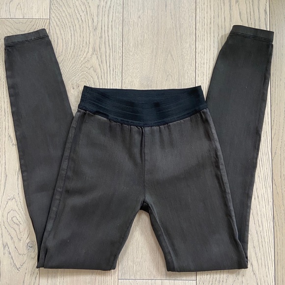 Citizens Of Humanity Denim - Citizen of Humanity Greyson legging brown suedette